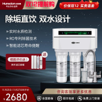 汉斯顿/Hunson家用厨下直饮RO反渗透净水器净水机1503 双膜双水直饮 滤芯更换提醒