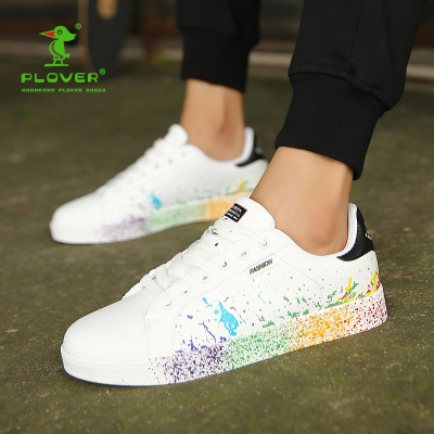 香港啄木鸟plover小白鞋男女款2021新品百搭休闲鞋小码板鞋潮流大码男鞋