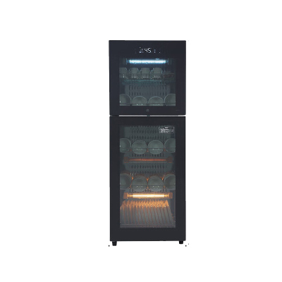 容声消毒柜家用立式台式商用双门全不锈钢高温碗筷消毒碗柜A80热风烘干系列 380型 高温二星级380-A80