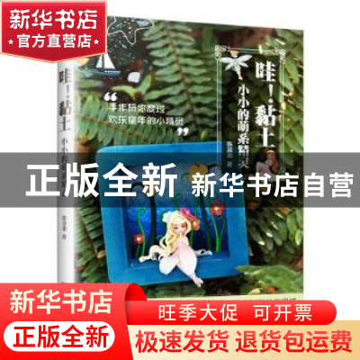 正版 哇!黏土:小小的萌系精灵 陈淑湘著 江苏凤凰文艺出版社 978