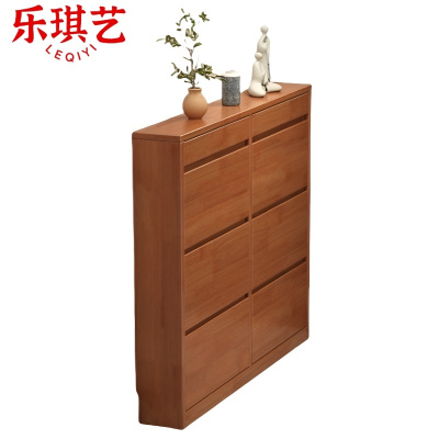 乐琪艺 实木鞋柜 140*17*120cm G10款 个