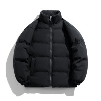 男士棉衣秋冬季新款御寒保暖加厚棉服百搭立领棉袄面包服外套男装
