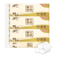 清风卷纸原木纯品无芯加厚4层75g*30卷B02B7MCN6