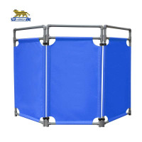 安虎 折叠布艺围挡 蓝色空白可印字 件