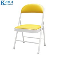 珂攸洋折叠椅白腿黄面450*460*790mm把