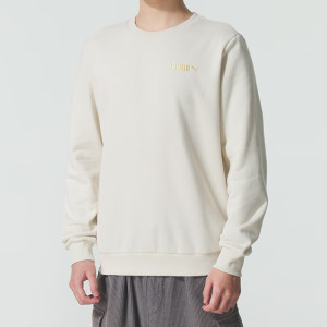 PUMA彪马卫衣男装新款户外运动服舒适保暖套头衫宽松休闲服674346-65 ZP