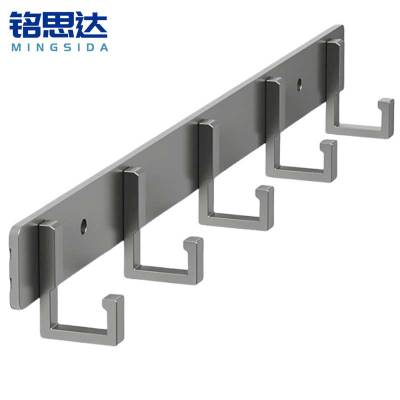铭思达挂衣钩枪灰色5钩个