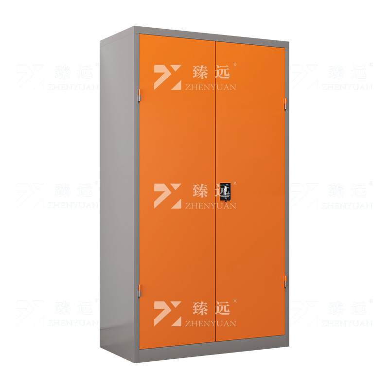 臻远ZY-GJGA-45 重型工具柜车 通门带网内三斗 桔灰色 长1000*深500*高1800mm 单位:1台