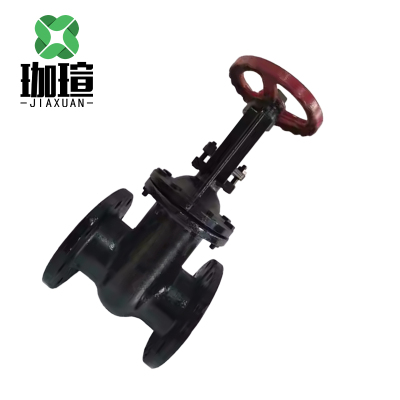 珈瑄 铸铁法兰闸阀消防排污水自来水开关阀门铸铁手动闸板 DN100 单位:个