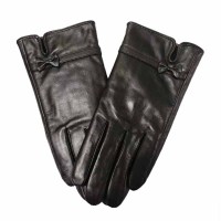 剑神 女士羊皮手套 防寒手套 双