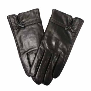 剑神 女士羊皮手套 防寒手套 双
