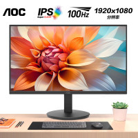 AOC 24E11XHM电脑显示器 23.8英寸100Hz 1080P全高清低蓝光家用办公液晶电脑屏幕AOC 24E11XH电脑显示器
