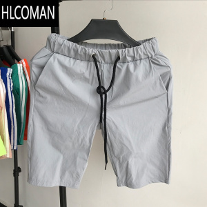 HLCOMAN小个子 五分裤 男士短裤休闲潮流中裤韩版男式5分裤薄款夏天裤子