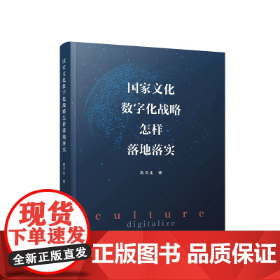 正版 国家文化数字化战略怎样落地落实 高书生著 人民出版社