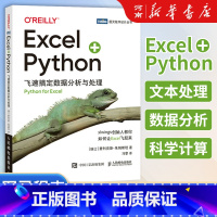 Excel+Python 飞速搞定数据分析与处理 [正版]Excel+Python 飞速搞定数据分析与处理 零基础Pyt