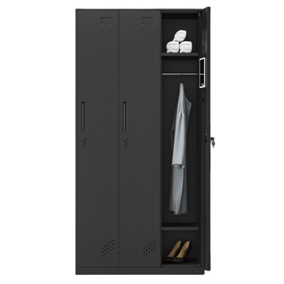 凌迪星黑色3门更衣柜900*500*1850mm台