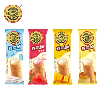 徐福记卷心酥散装多口味夹心蛋卷饼干芒果味495g儿童零食小吃批发