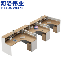 河洛伟业屏风工位含柜张