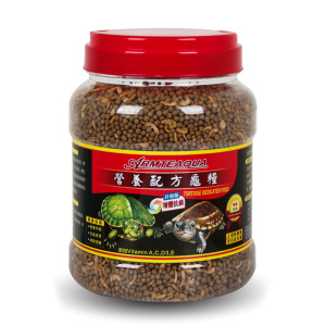 龟粮墨龟龟巴西龟鳄鱼龟小龟小颗粒虾干虾皮幼龟粮通用乌龟饲料