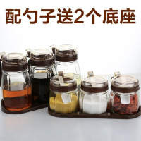 日常全套调味罐厨房套装柴米油盐酱醋料罐组合装罐壶做饭套装调料 敬平 咖啡3油壶+3调味罐