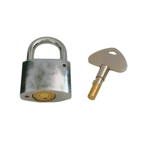 古韵家 GYJ-GS038 40mm 短梁仿不锈钢 叶片锁挂锁 (计价单位:个) 银色