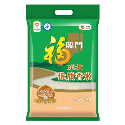 中粮福临门大米东北优质香米5kg/袋