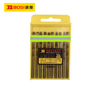 波斯(BOSI) 荧光系列直柄含钴麻花钻 4.8mm/10支 盒