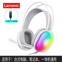 联想来酷HT409游戏耳机头戴式电脑有线耳麦带麦克风电竞台式笔记本降噪