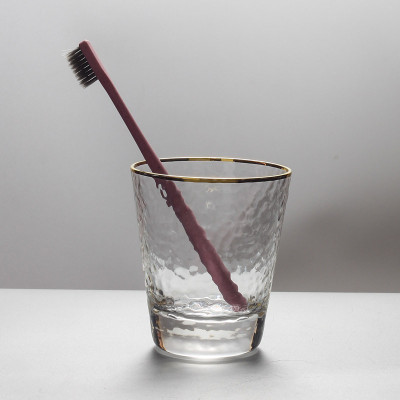 酒店漱口杯北欧牙刷杯子套装情侣创意刷牙杯简约家用玻璃牙杯ins 三维