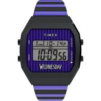 Timex石英数显手表简mm表盘夜光中性腕表