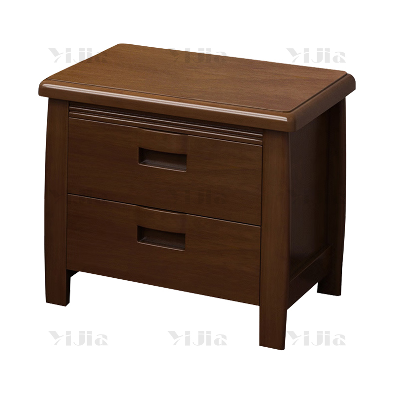 翌嘉 胡桃木实木床头柜