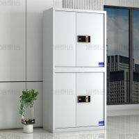 洛泰远 钢制保密柜密码文件柜保密档案资料柜 常规分双节指纹锁