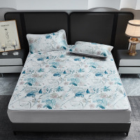 梦洁家纺 凉感印花可水洗软席三件套:森呼吸 180*200cm