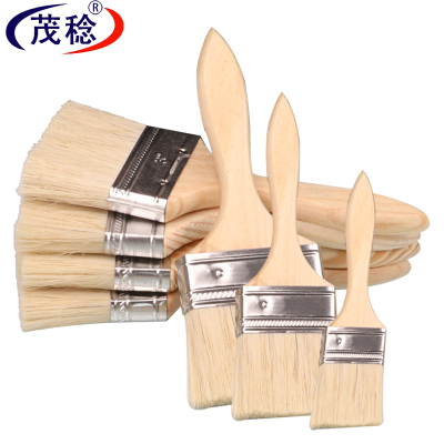 茂稔 刷子 油漆刷 猪鬃油漆刷 毛刷 4寸 把