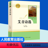 艾青诗选 [正版]艾青诗选完整版九年级上册课外必读书籍人教版 初中文学名著阅读书人民教育出版社原著初三语文配套阅读书 温