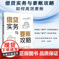 2024新书 借贷实务与要账攻略 北京天用律师事务所 编著 王熙 主编 中国法制出版社 9787521644104