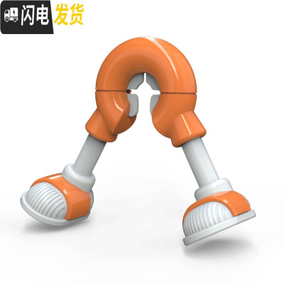 三维工匠汽车挂钩椅背钩车用粘贴后排多功能可爱卡通创意车内置物用品大全 热情橙白款