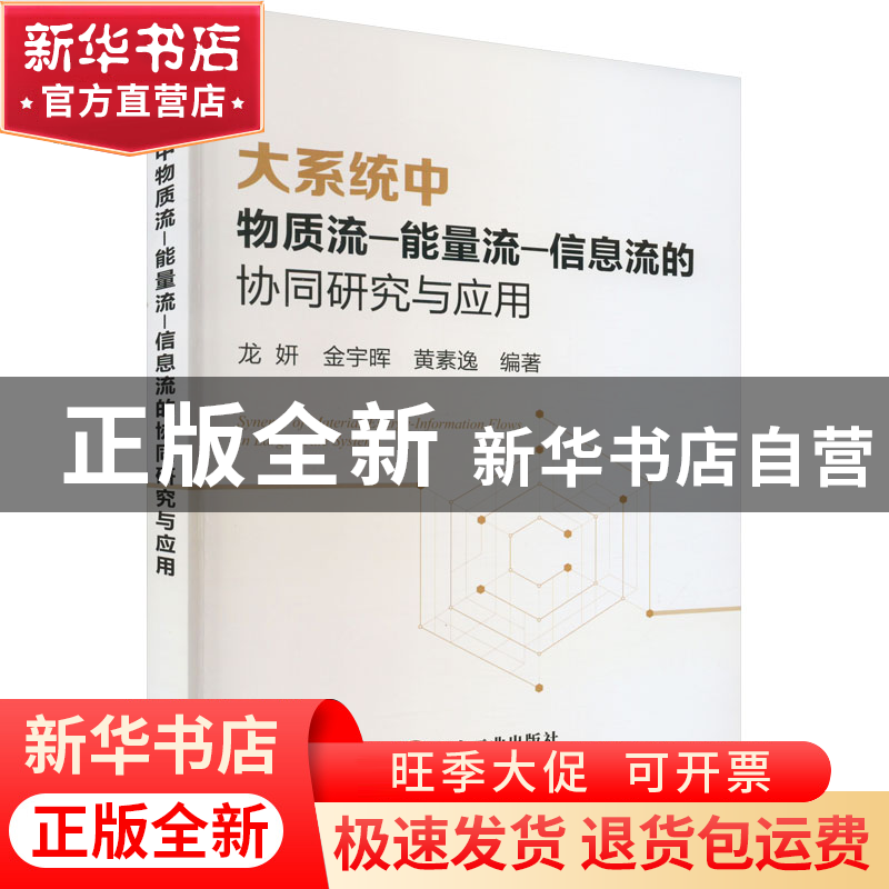 正版 大系统中物质流-能量流-信息流的协同研究与应用 龙妍,金宇