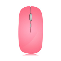 超薄无线鼠标省电便携可爱 笔记本台式机 联想惠普戴尔华为鼠标[颜色随机发]