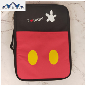 宝宝包大容量多功能资料收纳袋A4文件包出生证病例本收纳包 三维工匠