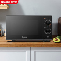 格兰仕(Galanz) 微波炉 家用光波炉烤箱一体机 小型平板简单旋钮 20升 [G70F20N3P-ZS(W0)]