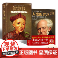 [全2册]智慧书+人生的智慧完整无删节版张广森译经典哲学书为人处世精妙格言叔本华巴尔塔萨尔格拉西安著 湖南人民出版社