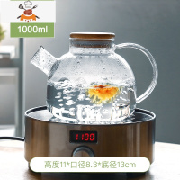玻璃冷水壶可高温家用大凉水瓶泡茶壶套装耐热开水杯子欧式水杯 敬平凉水壶
