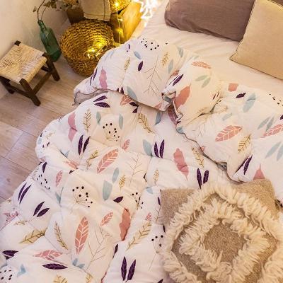 北欧复古春秋被子民族风花卉单双人秋冬季被子亲肤特价被子