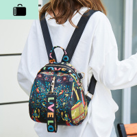 双肩背包女小包牛津布女士背包双肩2019多用新款可单肩尼龙包小巧NEW LAKE女士双肩包