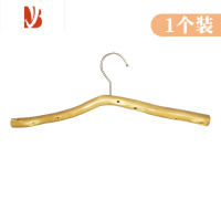 三维工匠原木晒衣架裤架树枝创意衣架民宿用品个性防滑实木衣撑781