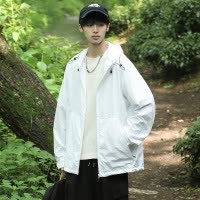 防晒衣男情侣夏季皮肤衣女防紫外线山系风运动透气冰丝防晒服外套
