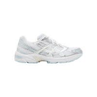 ASICS跑步鞋男舒适缓震耐用踏实稳定白色淡蓝色网面轻盈透气