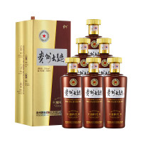 茅台 贵州大曲80年代 53度酱香型白酒 500ml*6瓶整箱装