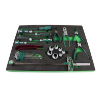长鹿 31件钳子螺丝刀系列工具托组套 套